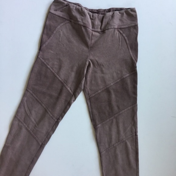 [boutique] mineral washed moto leggings - Picture 3 of 3